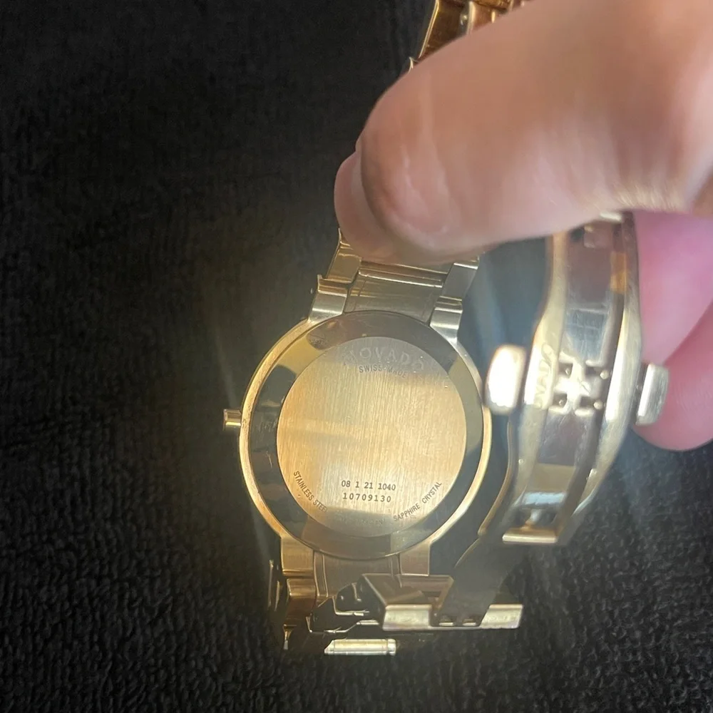 Movado mens 38mm museum watch - Picture 6 of 11